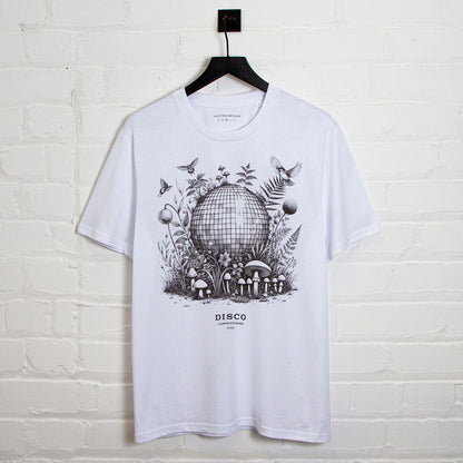 Ecology Disco Labs NYC Front Print - Tshirt - White