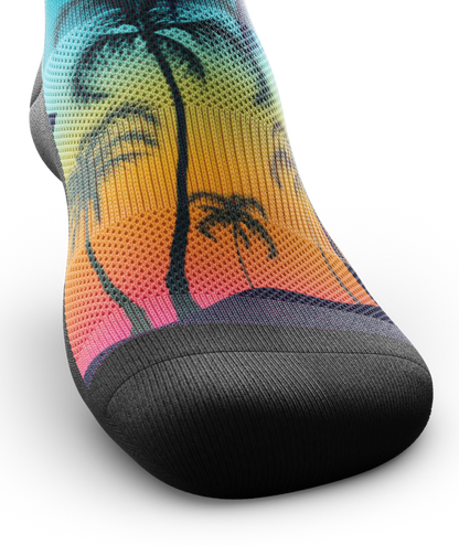 Electric Tropics Athletic Crew Socks