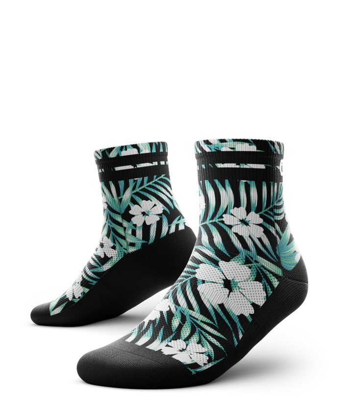 Evergreen Athletic Quarter Socks