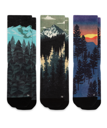 Explorer Merino Wool Lite Crew Socks 3-Pack