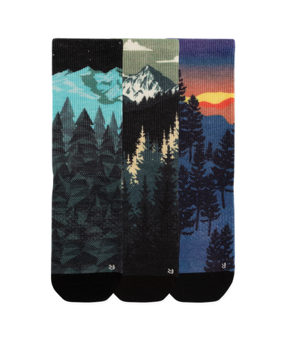 Explorer Merino Wool Lite Crew Socks 3-Pack