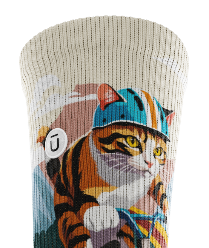 Fast and Furriest Athletic Crew Socks