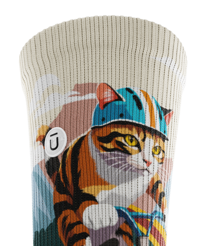 Fast and Furriest Athletic Crew Socks