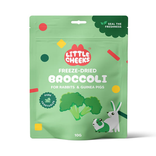 Little Cheeks - Freeze Dried Broccoli for Small Animal 10g