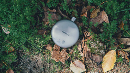 FIREMAPLE Ash Titanium Hip Flask