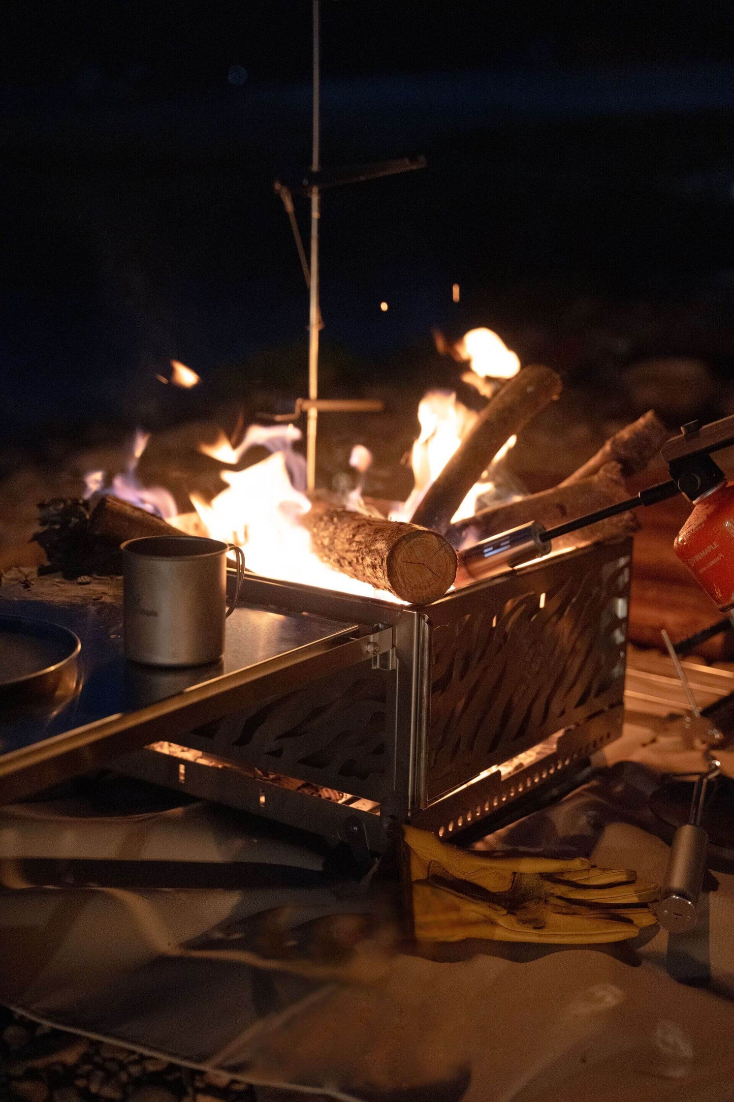 FIREMAPLE Camping Fire Pit System