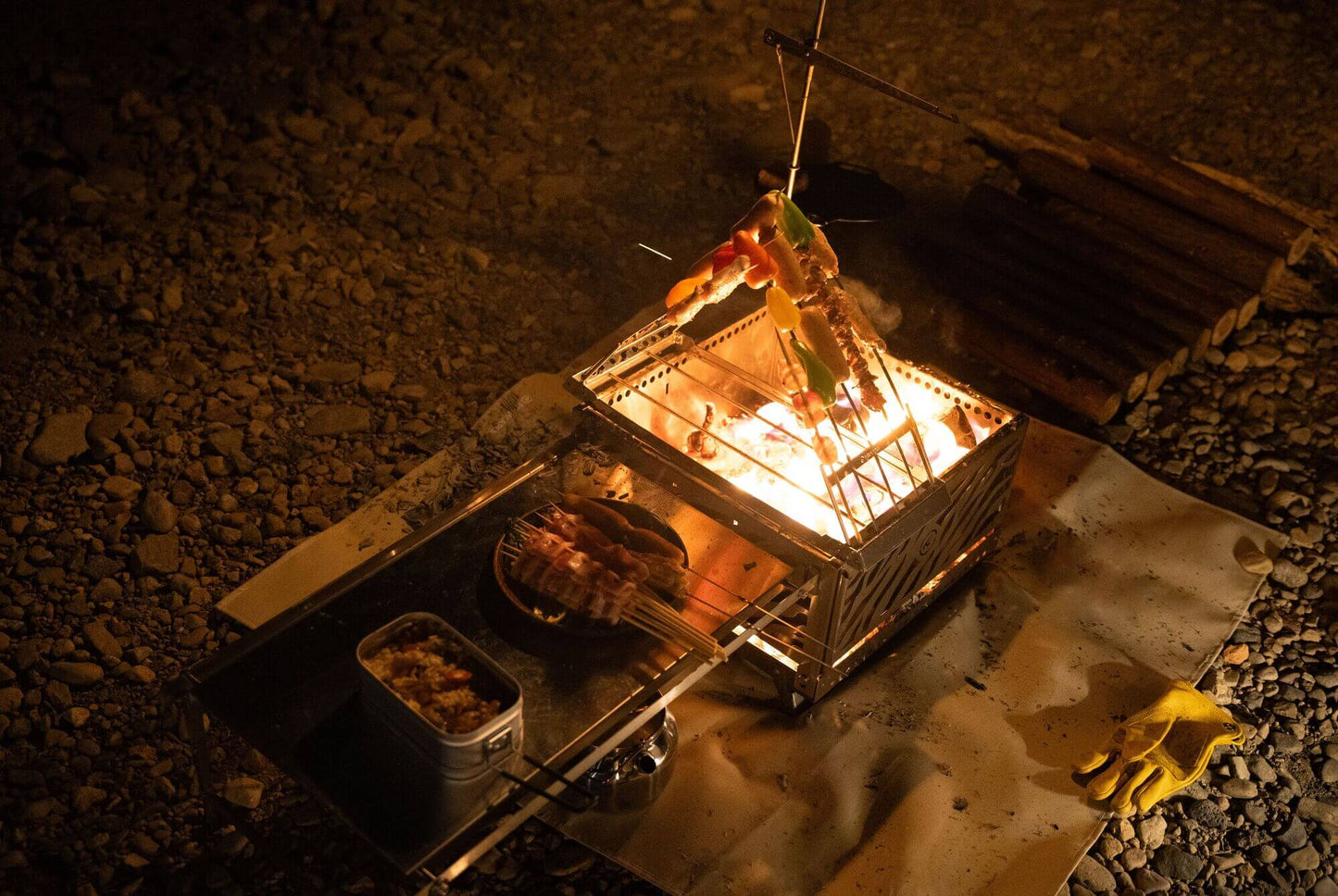 FIREMAPLE Camping Fire Pit System