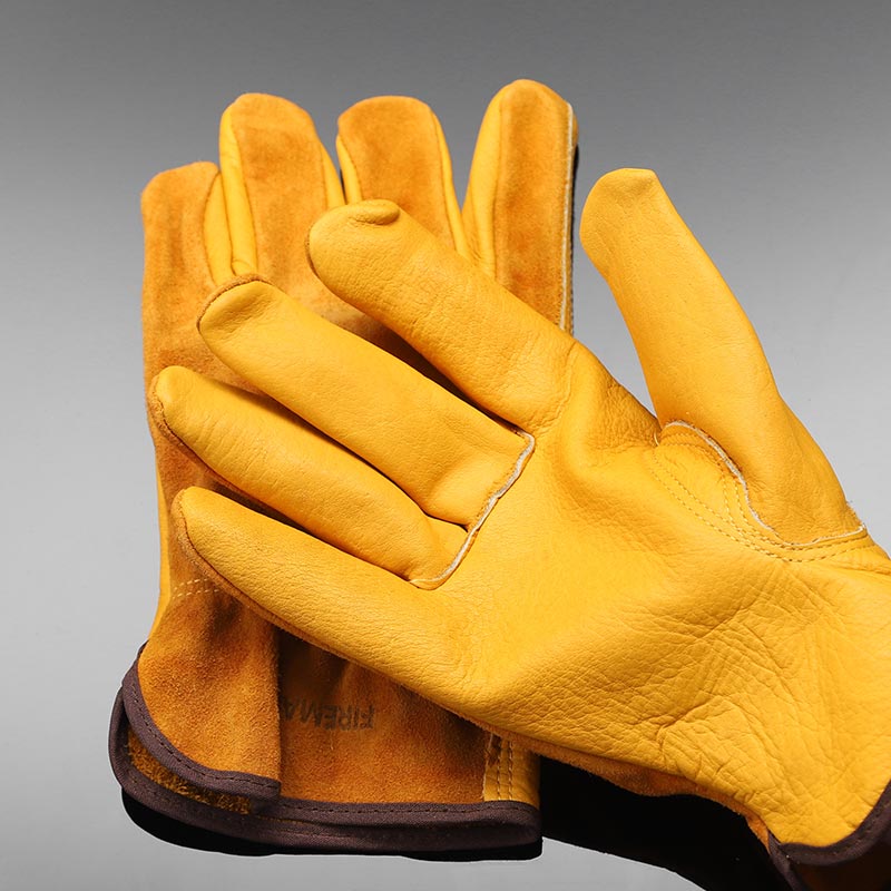 FIREMAPLE Cowhide leather Work Gloves