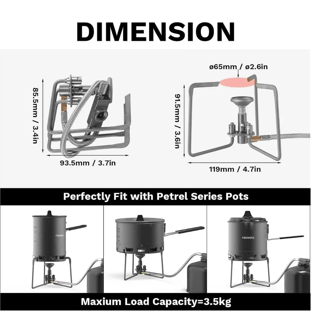 FIREMAPLE Petrel Titanium Ultralight Backpack Stove