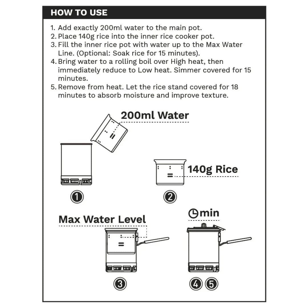 FIREMAPLE Petrel G3 Rice Cooker