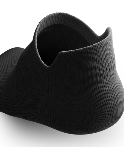 Flagship Black Athletic Ankle Socks V1 3-Pack