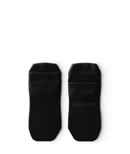 Flagship Black Athletic Ankle Socks V1