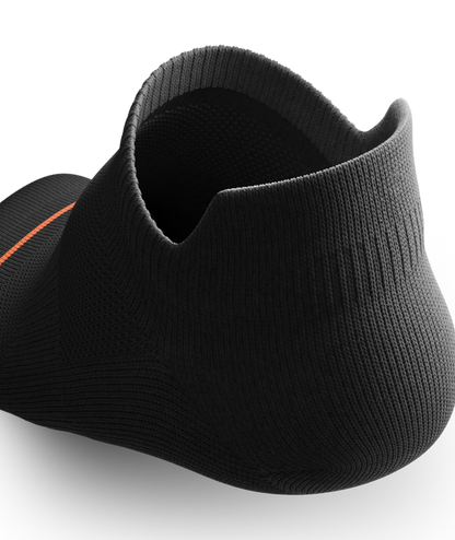 Flagship Black Athletic Ankle Socks