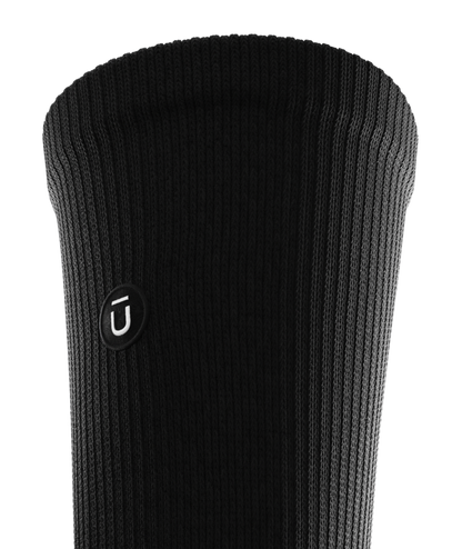 Flagship Black Athletic Crew Socks V1 3-Pack