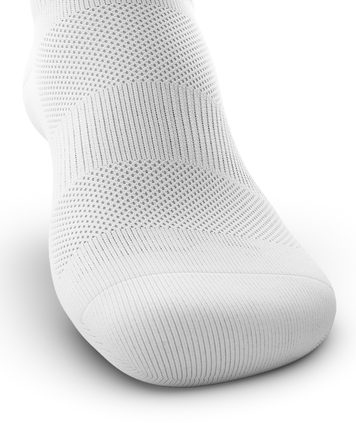 Flagship White Athletic Ankle Socks V1