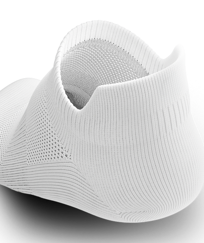 Flagship White Athletic Ankle Socks V1