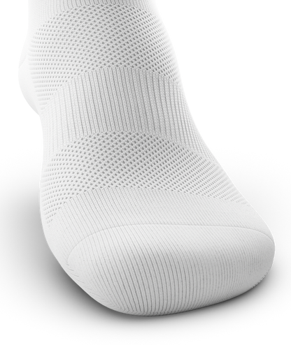 Flagship White Athletic Quarter Socks V1 6-Pack