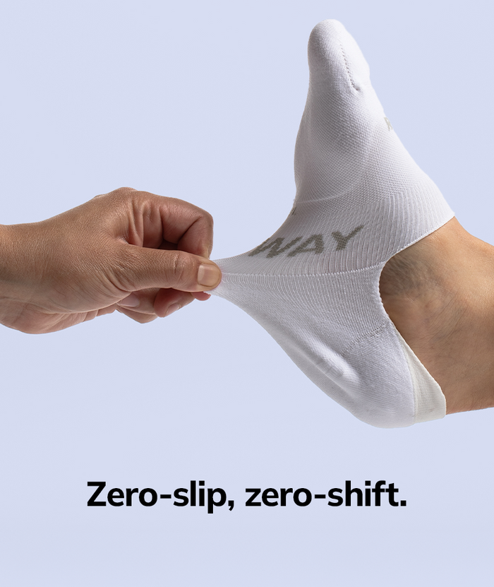 Flagship White No Show Socks 3-Pack