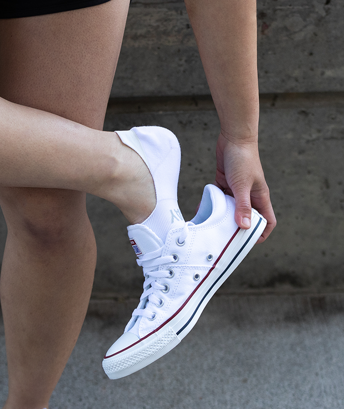 Flagship White No Show Socks 3-Pack