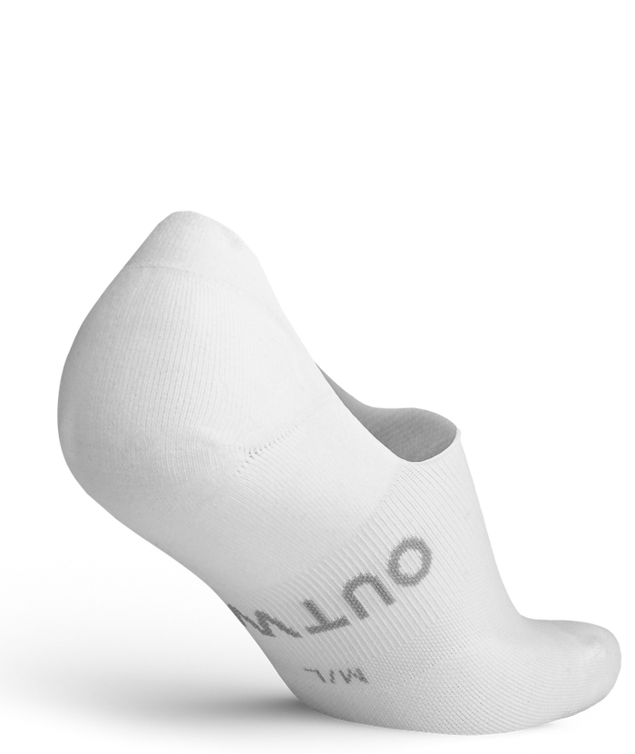Flagship White No Show Socks 3-Pack