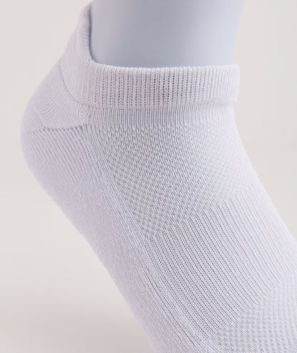 Flagship White Supima Cotton Ankle Socks 3-Pack