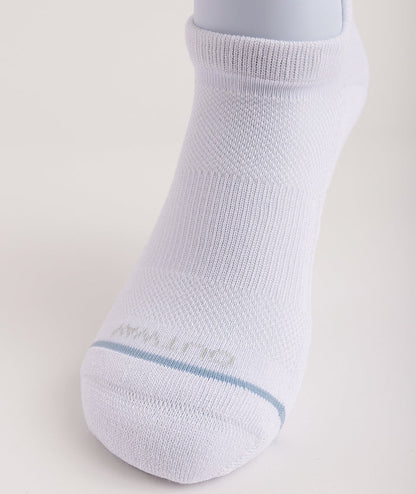 Flagship White Supima Cotton Ankle Socks 3-Pack