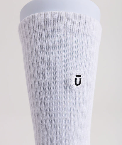 Flagship White Supima Cotton Crew Socks 3-Pack