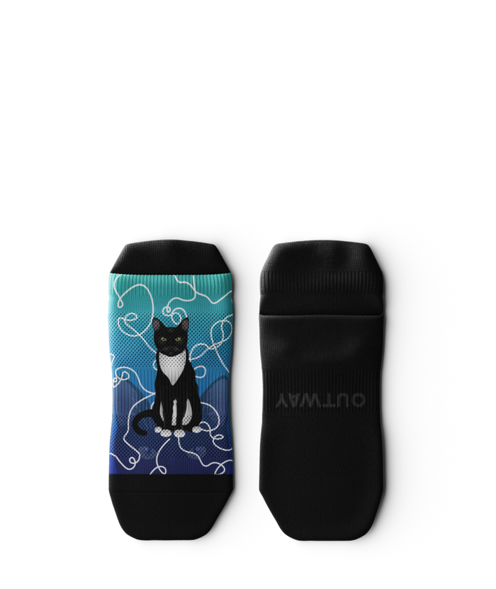 Fluffy Athletic Ankle Socks 3-Pack