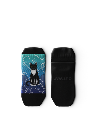 Fluffy Athletic Ankle Socks 3-Pack