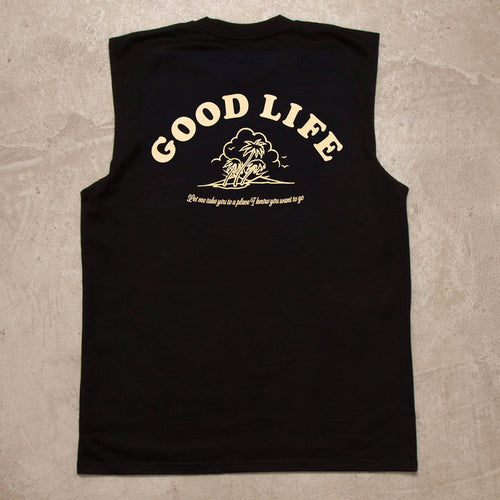 Good Life - Tank Tshirt - Black