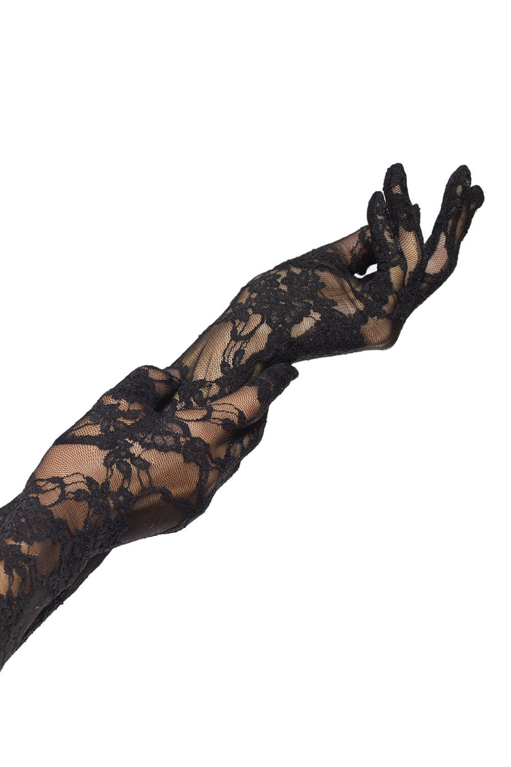 Countess Opera Length Lace Gloves