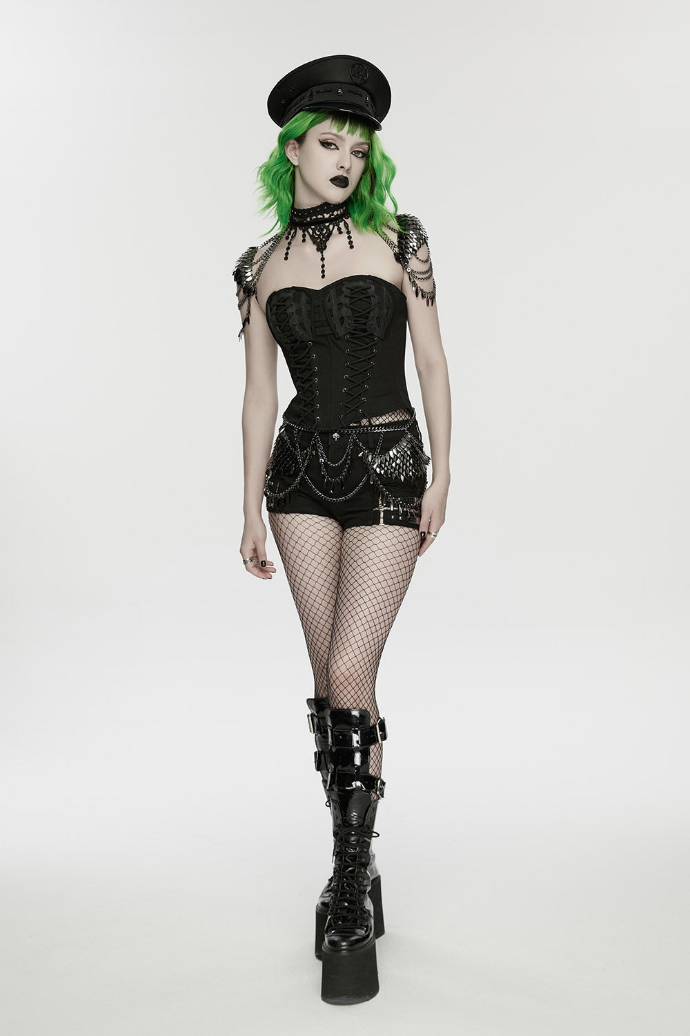 Cathedral Lace Chainmail Harness