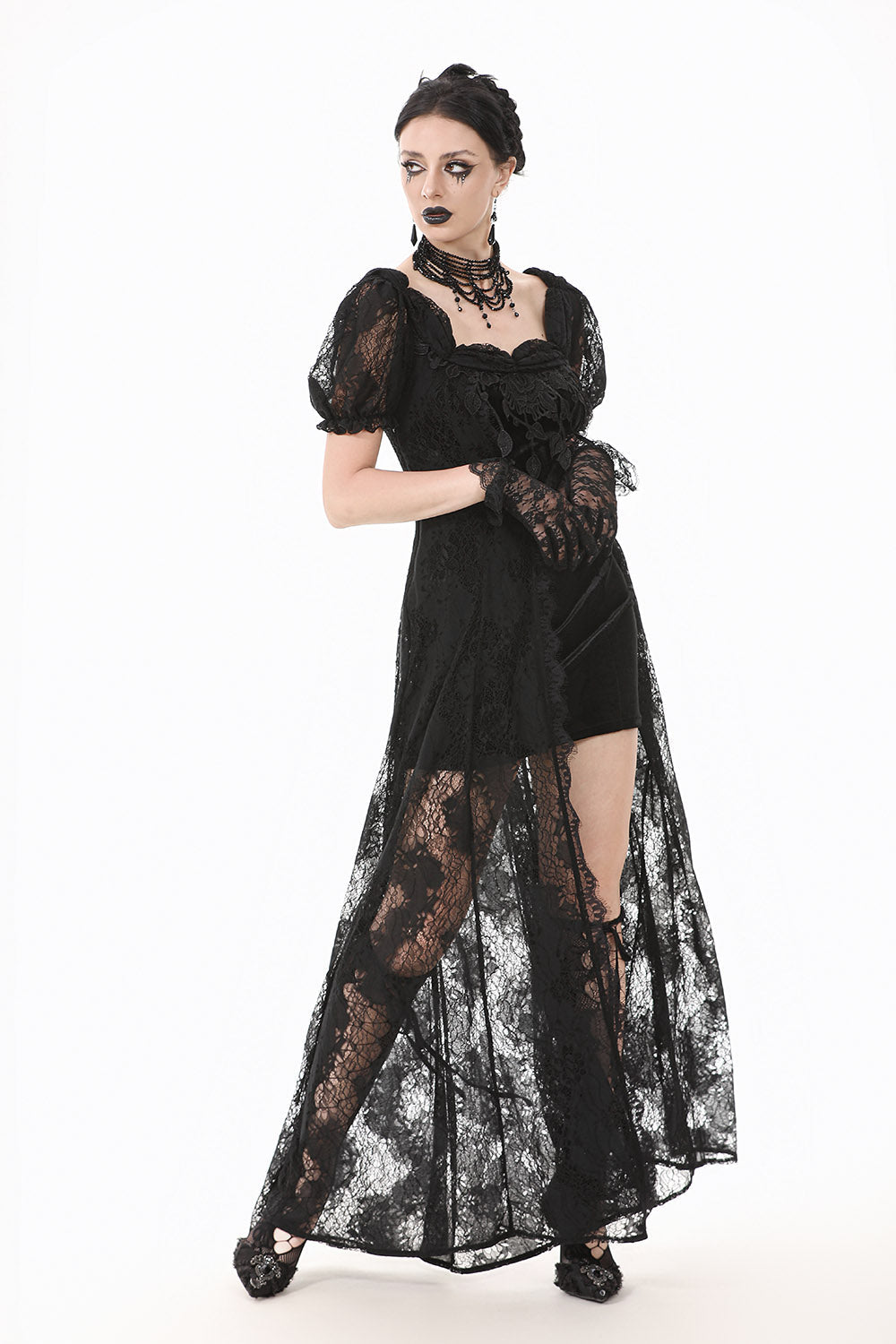 Belladonna Puff Sleeve Dress