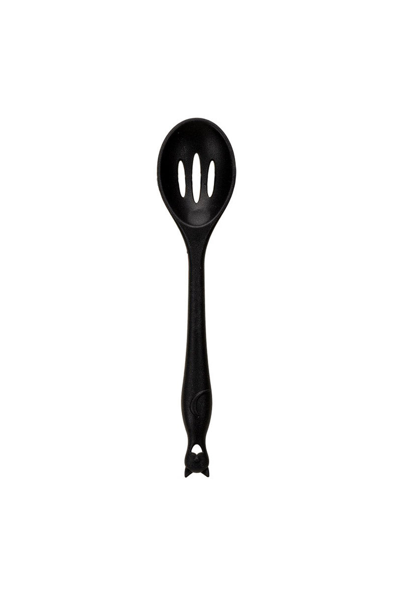 Alchemy Gothic Cat's Kitchen Slotted Spoon