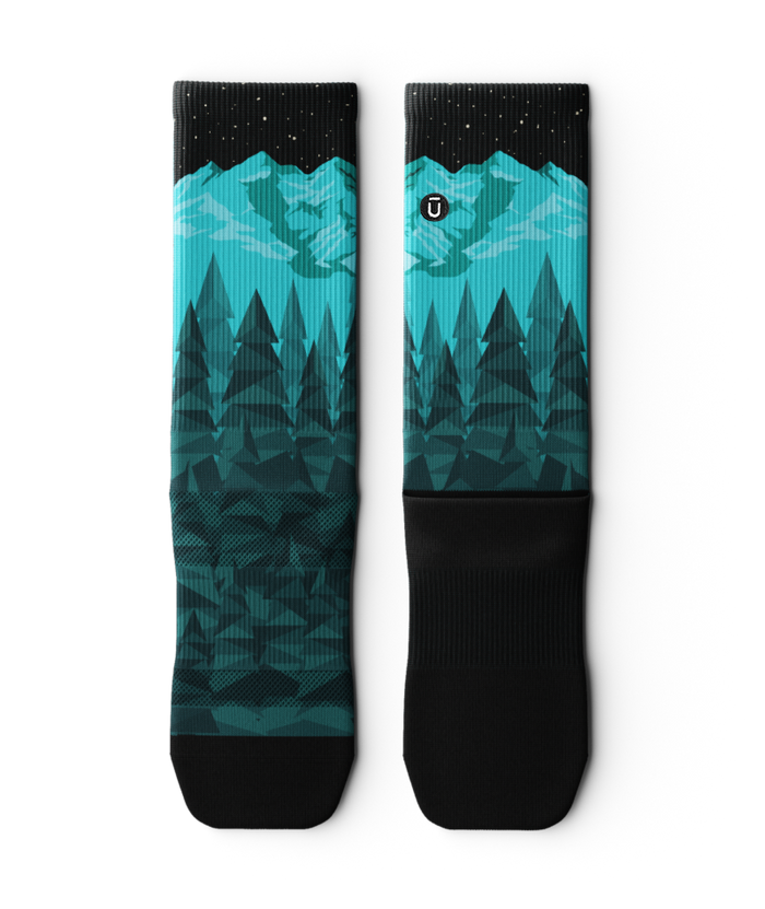 Happy Trails Athletic Crew Socks 3-Pack