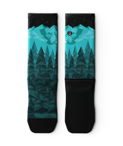 Happy Trails Athletic Crew Socks 3-Pack