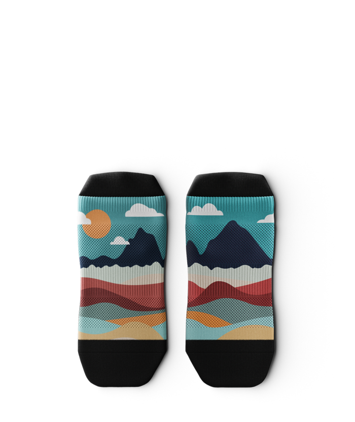 Head In The Clouds Athletic Ankle Socks