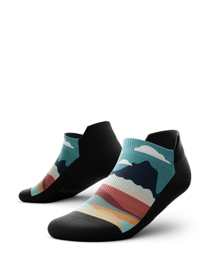 Head In The Clouds Athletic Ankle Socks