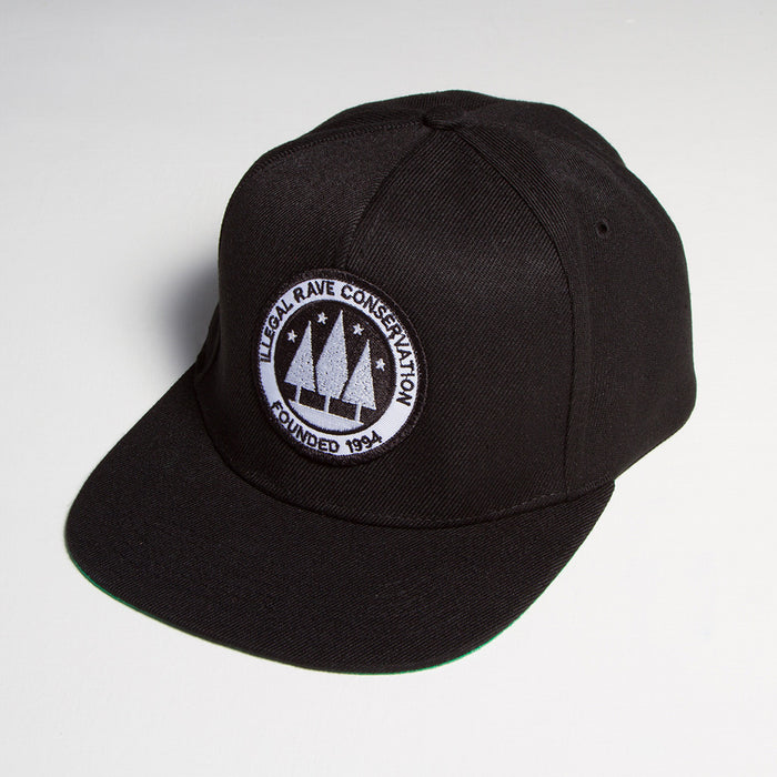 Illegal Rave - Snapback - Black - Wasted Heroes