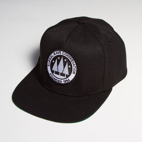 Illegal Rave - Snapback - Black - Wasted Heroes