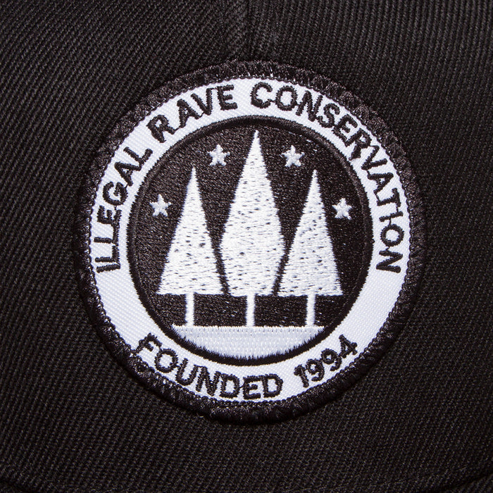 Illegal Rave - Snapback - Black - Wasted Heroes