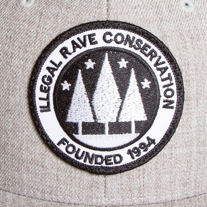 Illegal Rave - Snapback - Heather
