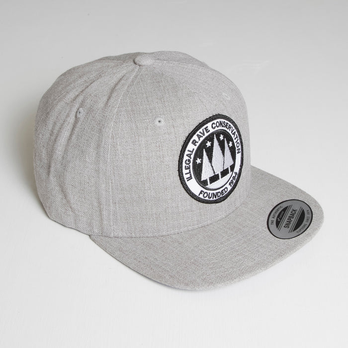 Illegal Rave - Snapback - Heather
