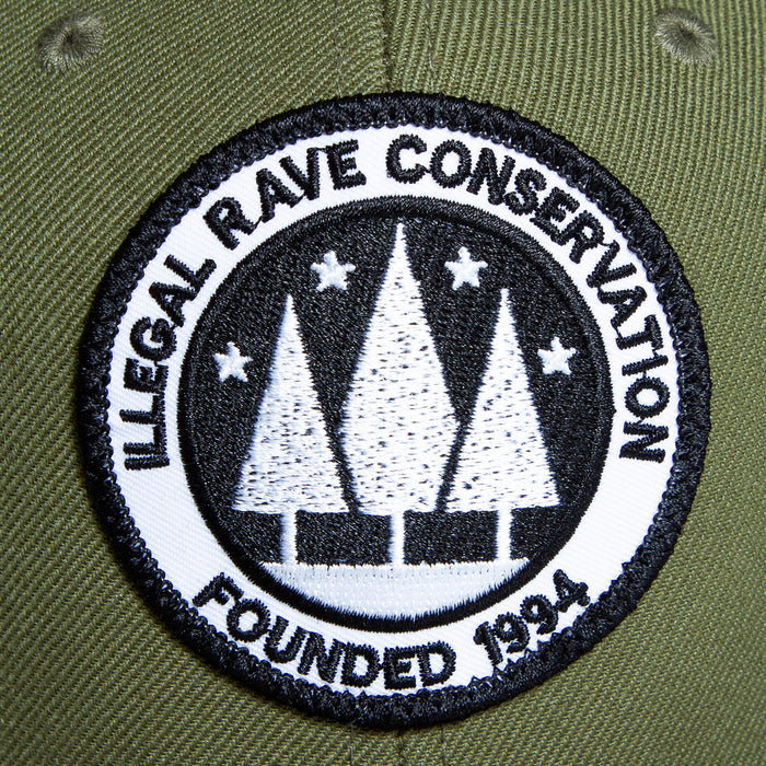 Illegal Rave - Snapback - Khaki