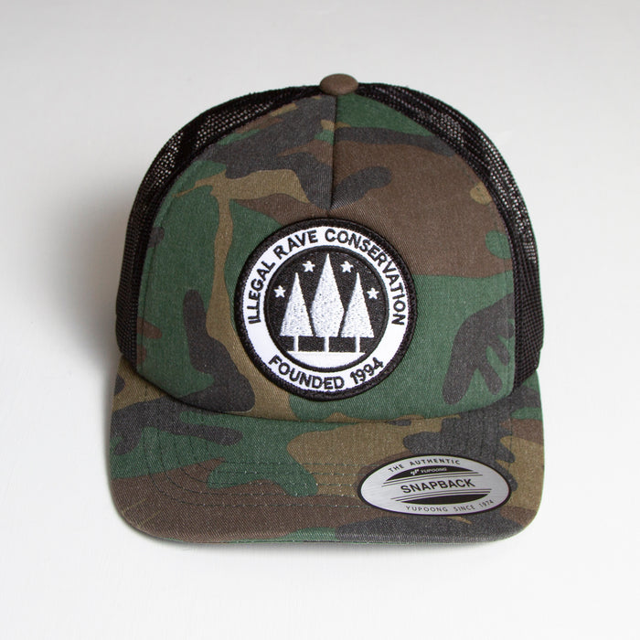Illegal Rave - Trucker Cap - Camo