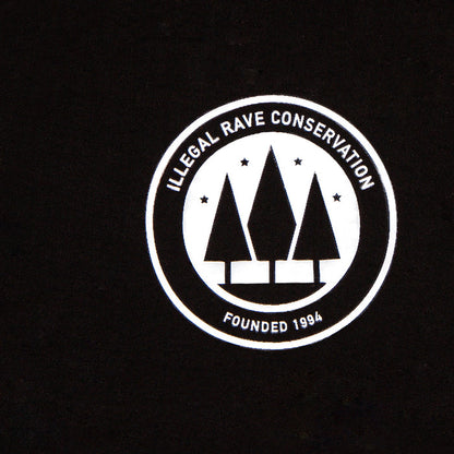 Illegal Rave Conservation - Swim Shorts - Black
