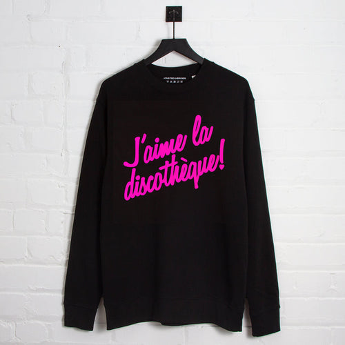 J'aime Discotheque - Sweatshirt - Black
