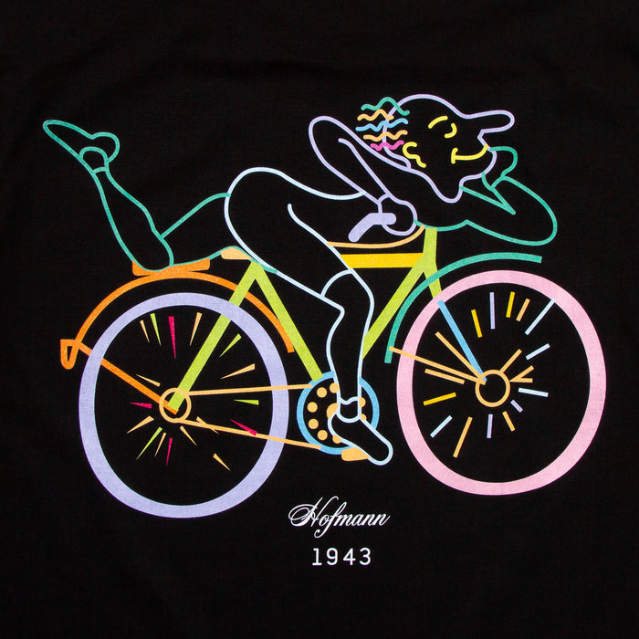 Kaleidoscopic Hofmann Front Print - Sweatshirt - Black