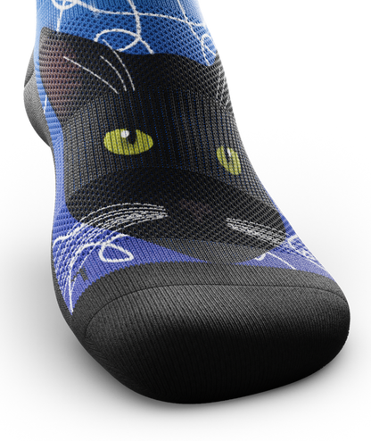Kitten Around Athletic Knee High Compression Socks