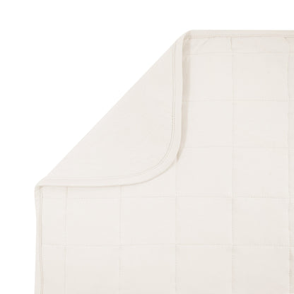 Adult Quilted Blanket in Oat 1.0